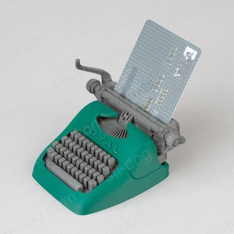 打字机(Typewriter) 3D打印图纸